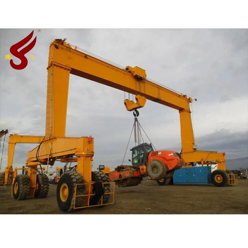 Single Girder Rubber-Tired Gantry Crane